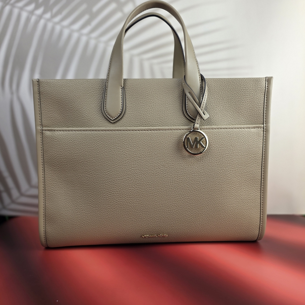 Michael Kors Gigi Beige Tote Bag
